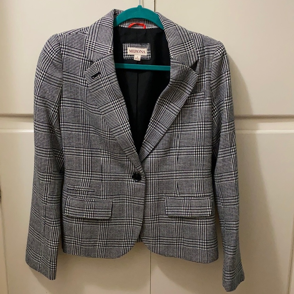 Merona Houndstooth Blazer
